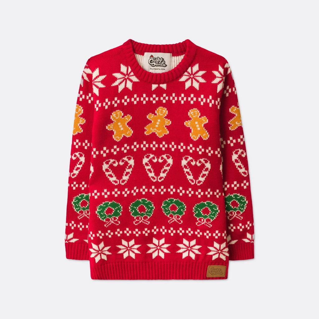 Kids' Family Red Christmas Jumper