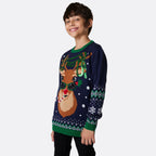 Kids' Rudolph Christmas Jumper
