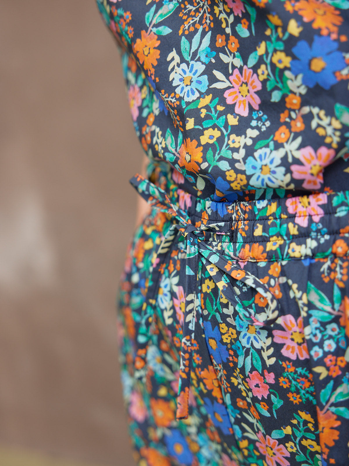 Kara Pyjama Set - Multicolour Floral Print