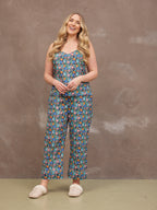Kara Pyjama Set - Multicolour Floral Print