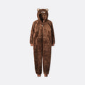 Kids' Brown Teddy Bear Onesie
