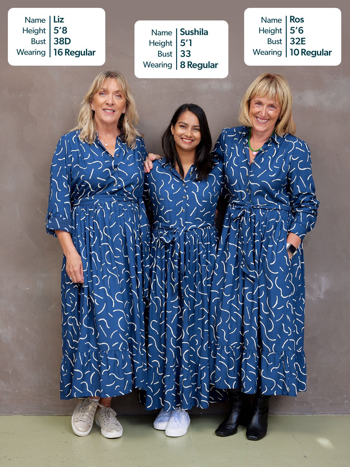 Kirsty Scribble Print Shirt Dress