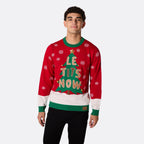 Men's Let It Snow Christmas Jumper