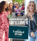 Unfolded Gift Card