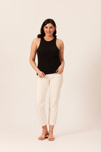 Laura-Joy - Ribbed Vest - Black