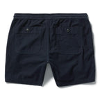 The Apres Short in Dark Navy Pinwale