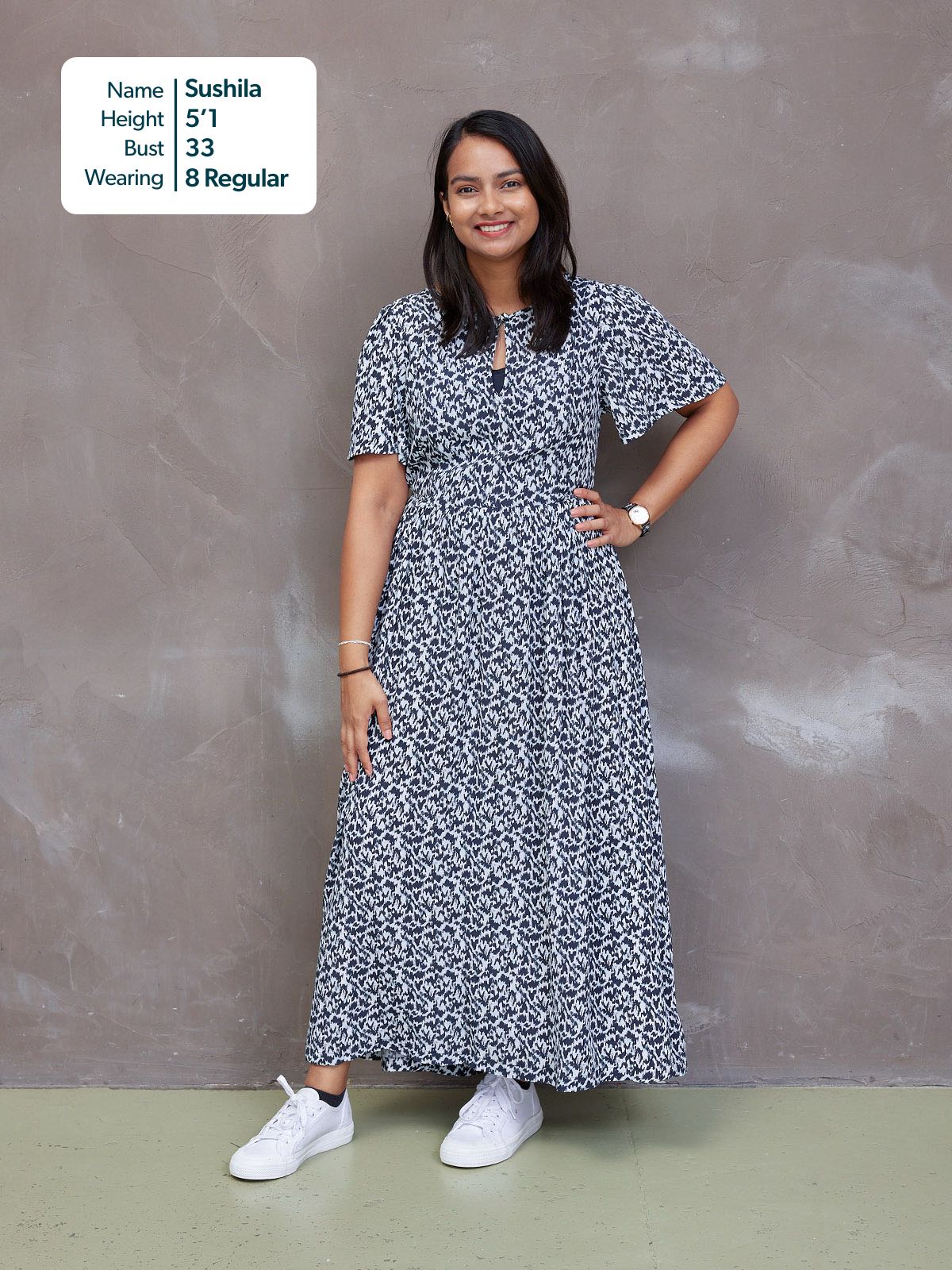 Lilah Monochrome Dress