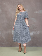 Lilah Monochrome Dress