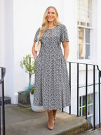 Lilah Monochrome Dress