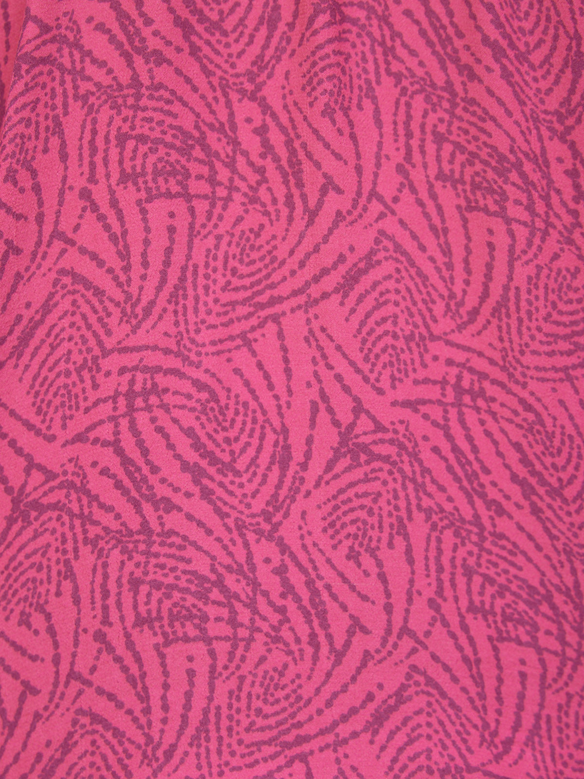 Lottie Top - Pink Abstract Dot Print