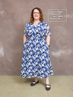 Louise Georgette Midi Dress