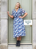 Louise Georgette Midi Dress