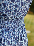 Maddie Dress - Blue Floral