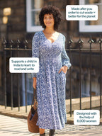Maddie Dress - Geo Spot