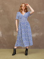 Maddie Short Sleeve Terrazzo Print
