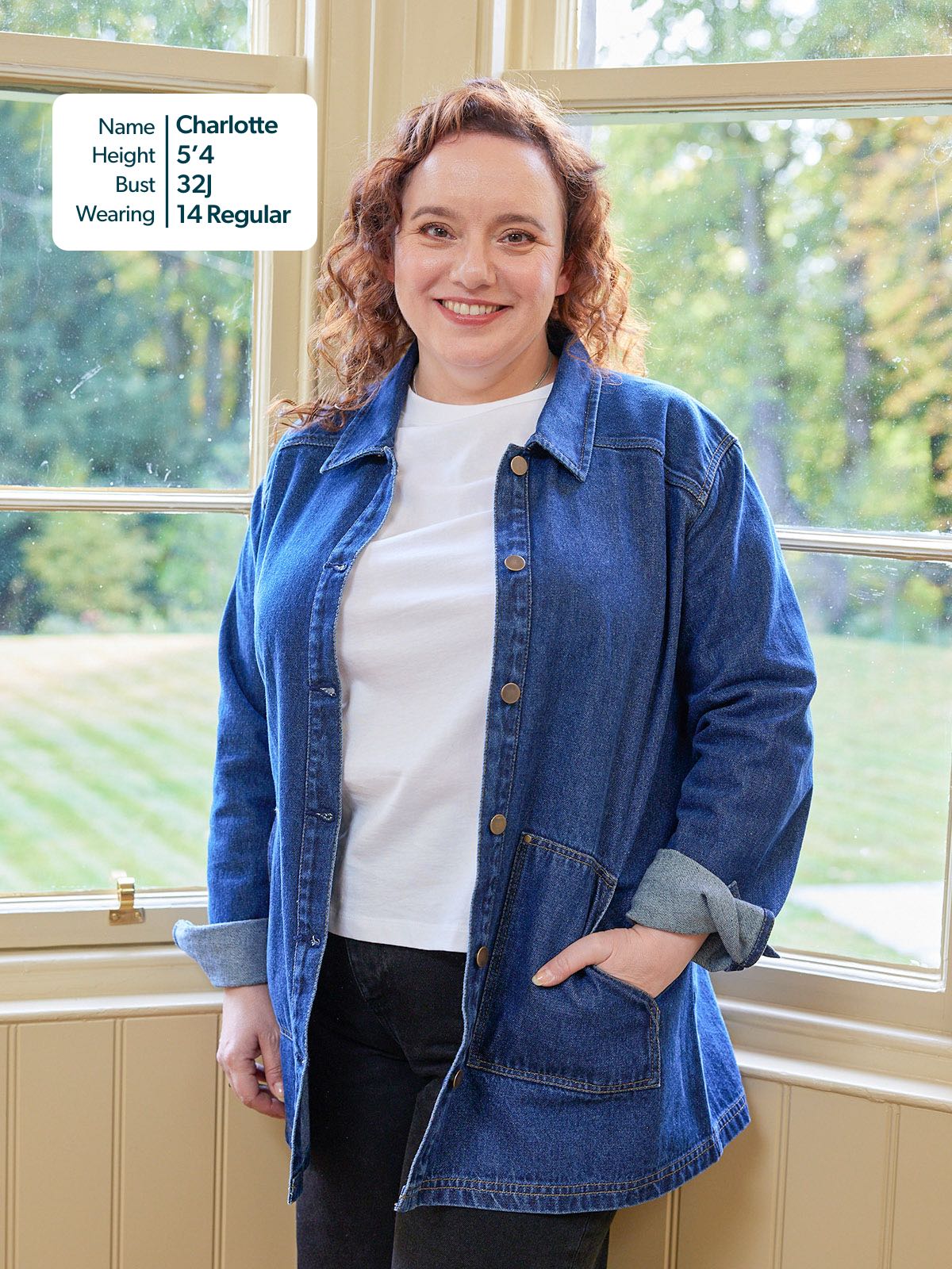 Margaret - Belted Denim Jacket