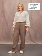 Meryl Summer Trouser - Mushroom