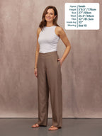 Meryl Summer Trouser - Mushroom