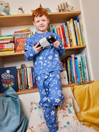 Mira - Kids Pyjama Set - Moon & Star Print