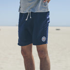 Navy Sun Up Swim Trunk