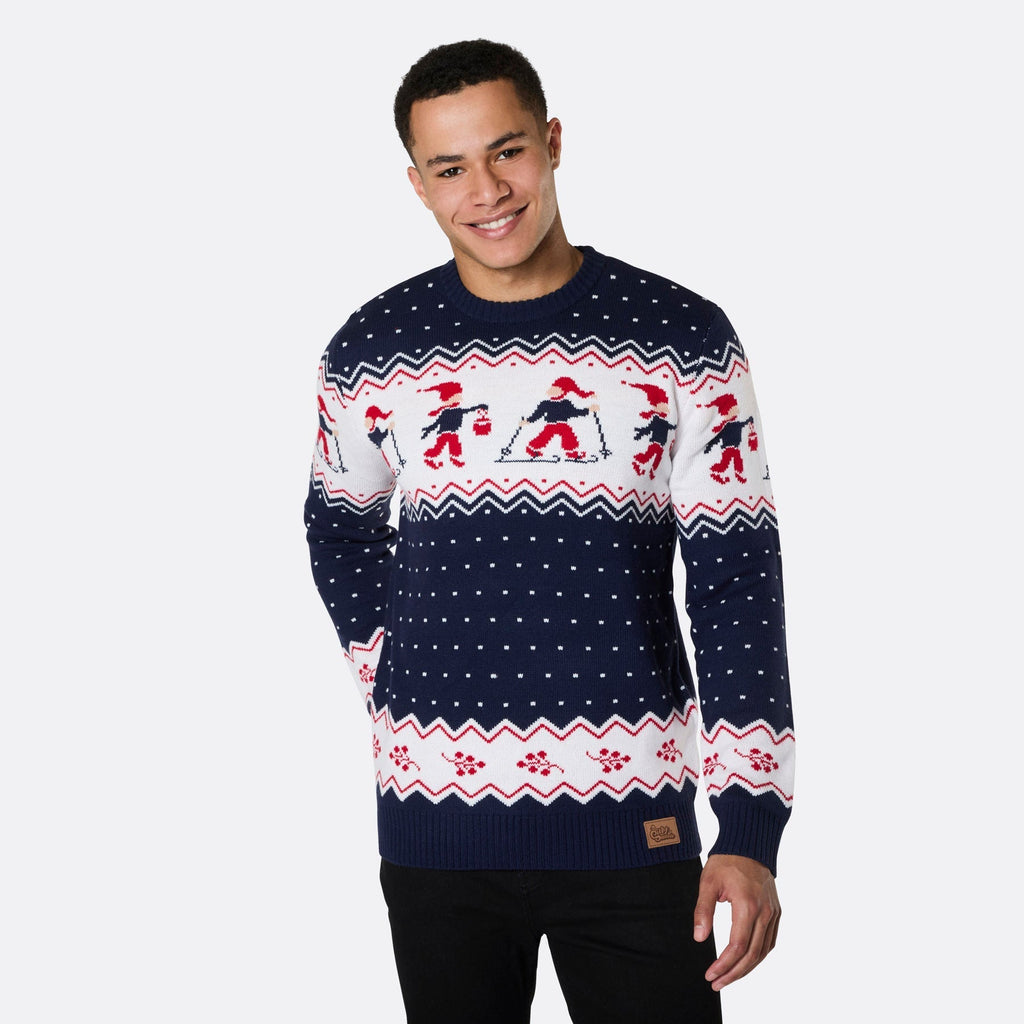 Men's Christmas Scenery Christmas Jumper