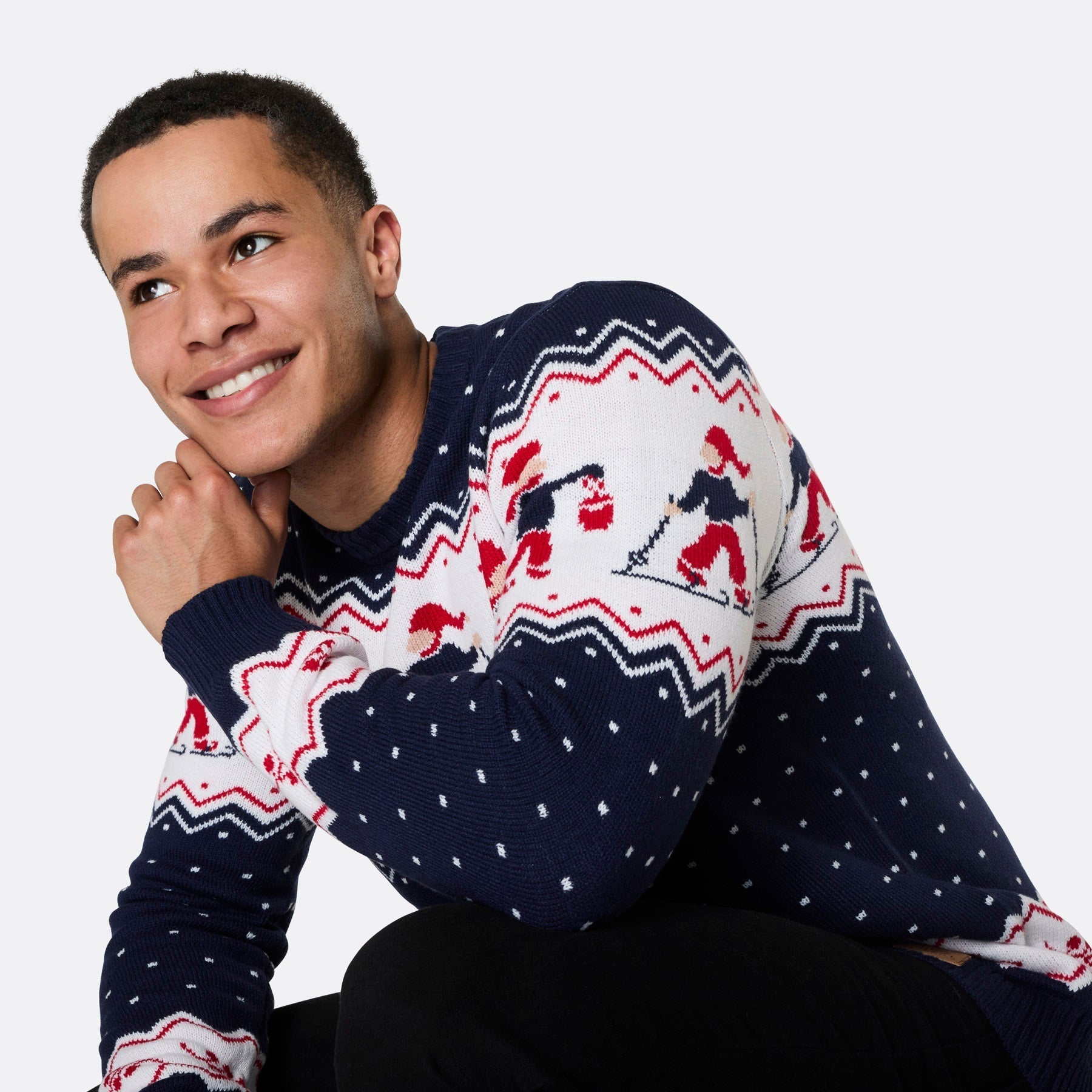 Men's Christmas Scenery Christmas Jumper