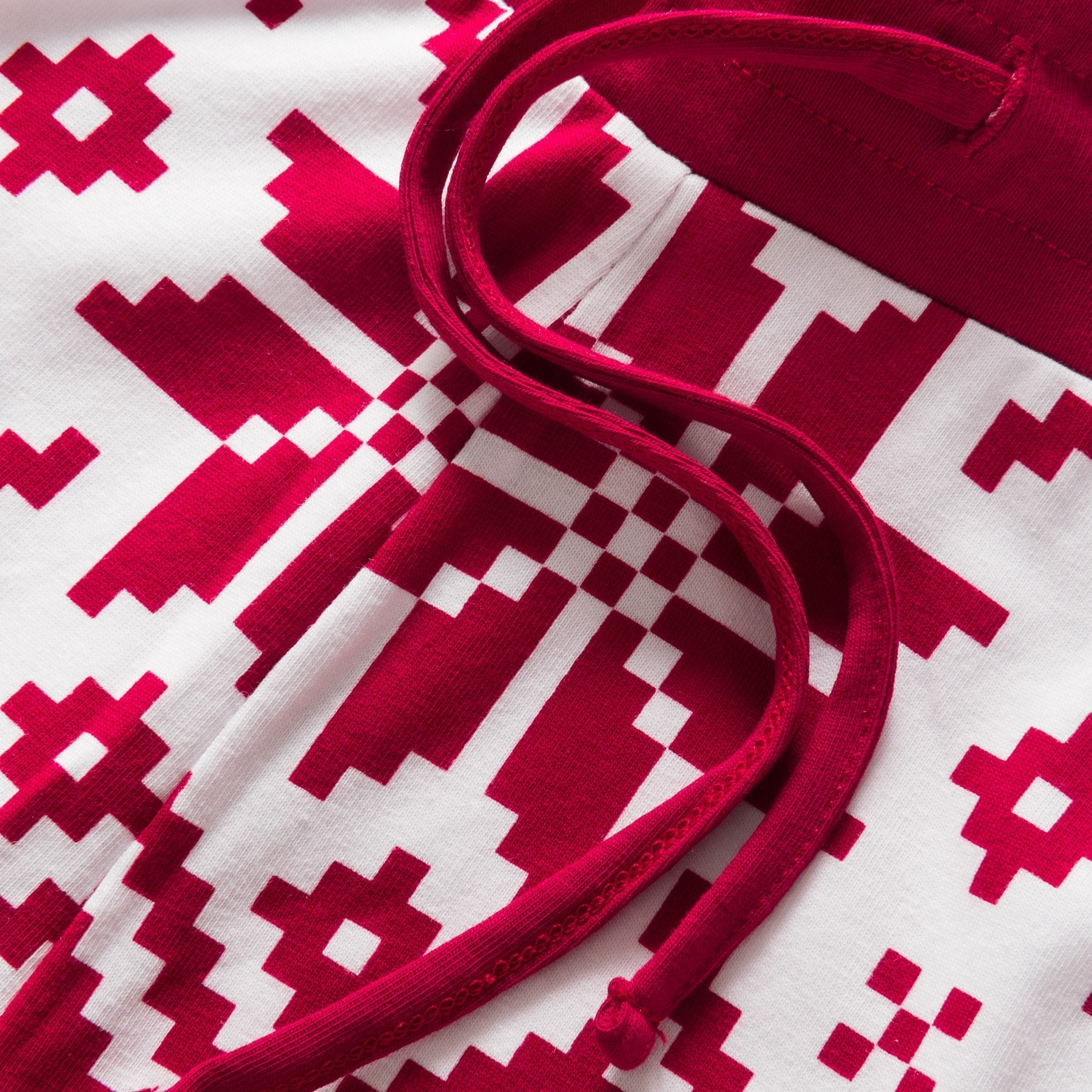 Red Christmas Knit Christmas Pyjamas Family