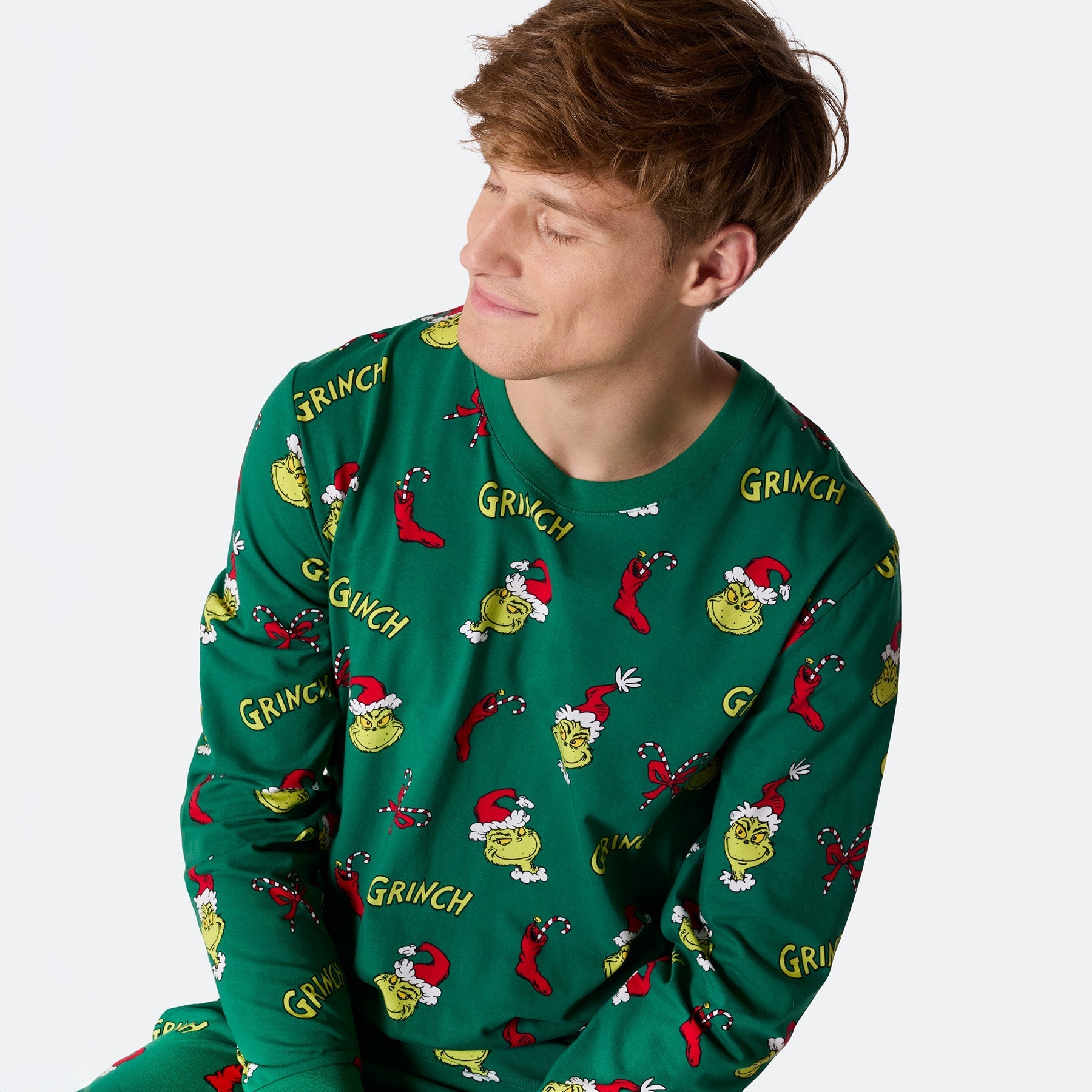 Men's The Grinch Christmas Pyjamas