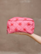 Mabel Washbag - Pink Star Print