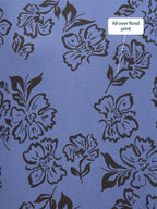 Piper Sweatshirt - Blue Floral Print