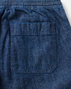 The Breakwater Pant in Rinsed Indigo Hemp Denim