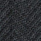 The Button Down Polo in Charcoal Herringbone