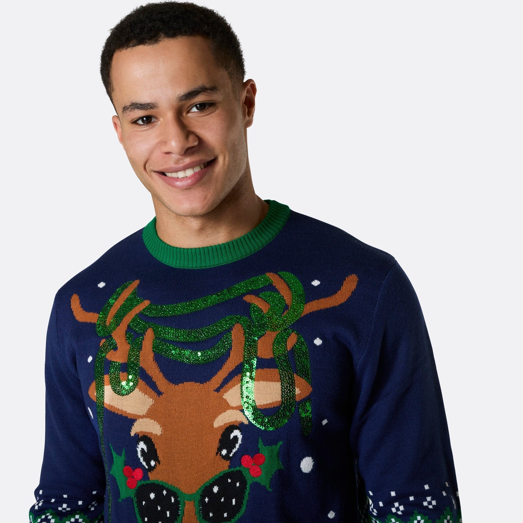 Men's Rudolph Christmas Jumper