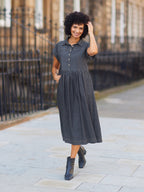 Rhiona Dress - Charcoal