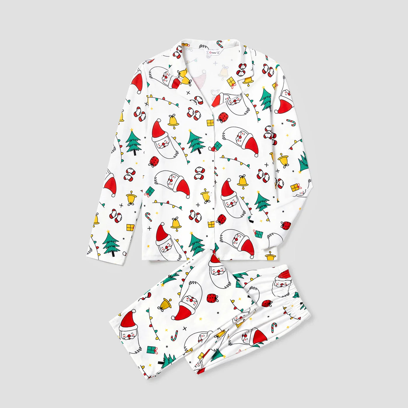 Christmas Theme Print Family Matching PJs