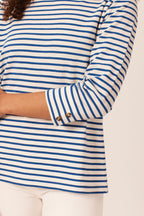 Sarah - Slub Top - Stripe