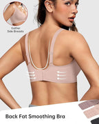 🔥Seamless Deep V Push-Up Wireless Jelly Bra