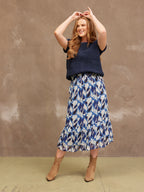 Stephanie Georgette Skirt
