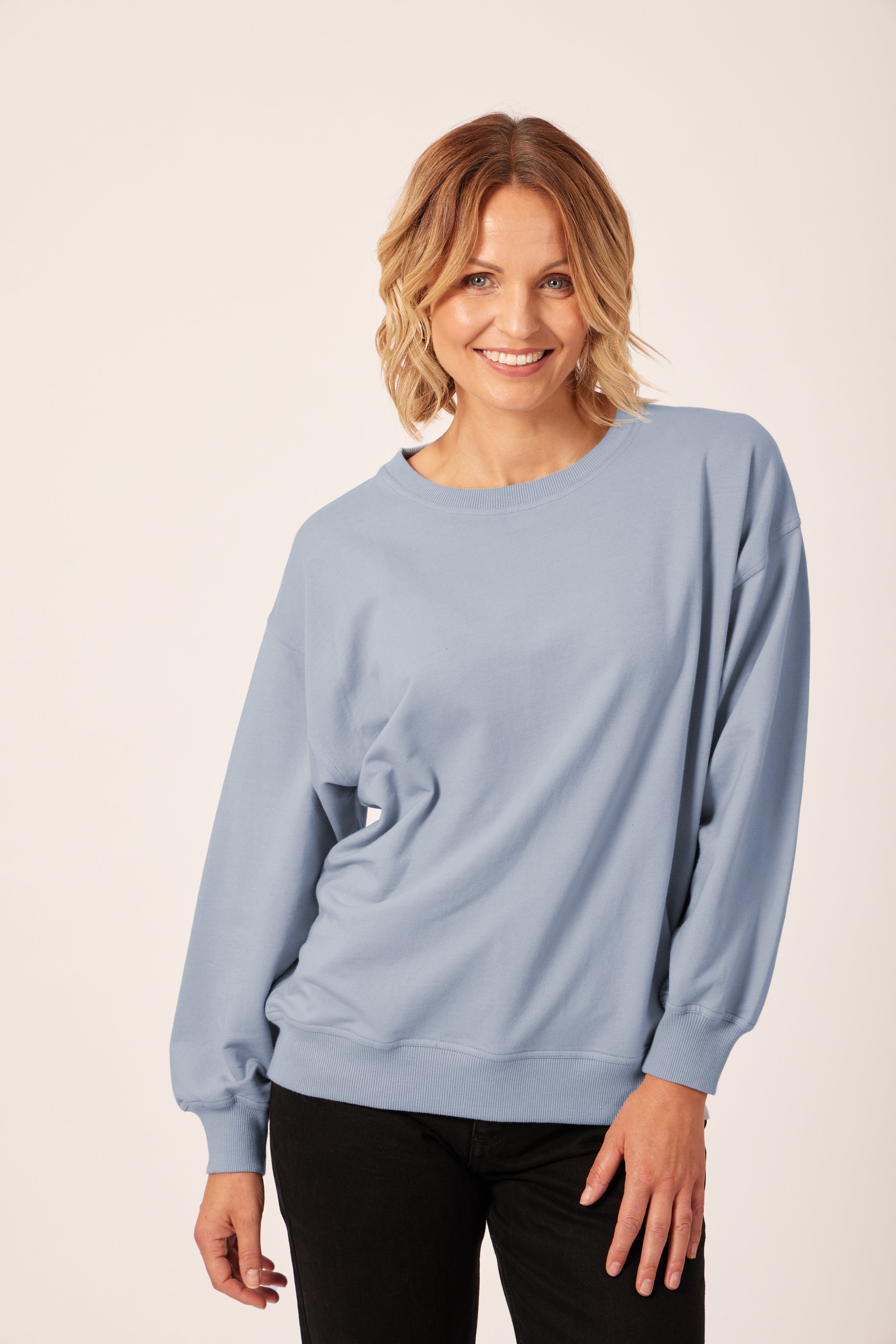 Helen - Sweatshirt Blue