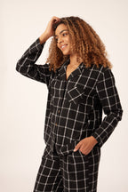 Ellie - Woven Check Pyjama Set