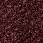The Arlo Sweater Polo in Burgundy Texture Knit