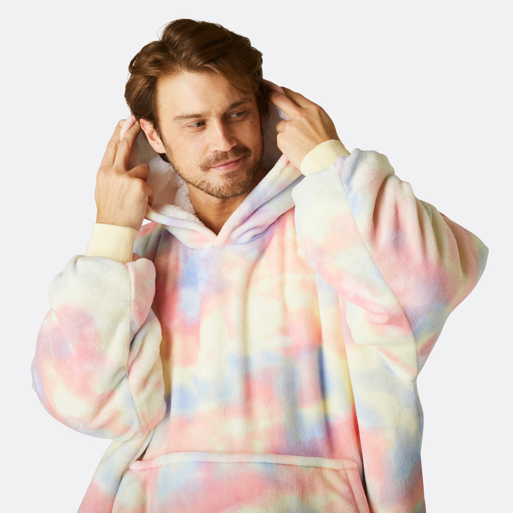Tiedye Pastel HappyHoodie
