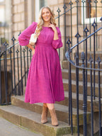 Vera Dress - Pink and Purple