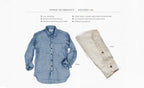Navy Work Chambray Jack