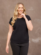 Zoey Tank Knit - Black