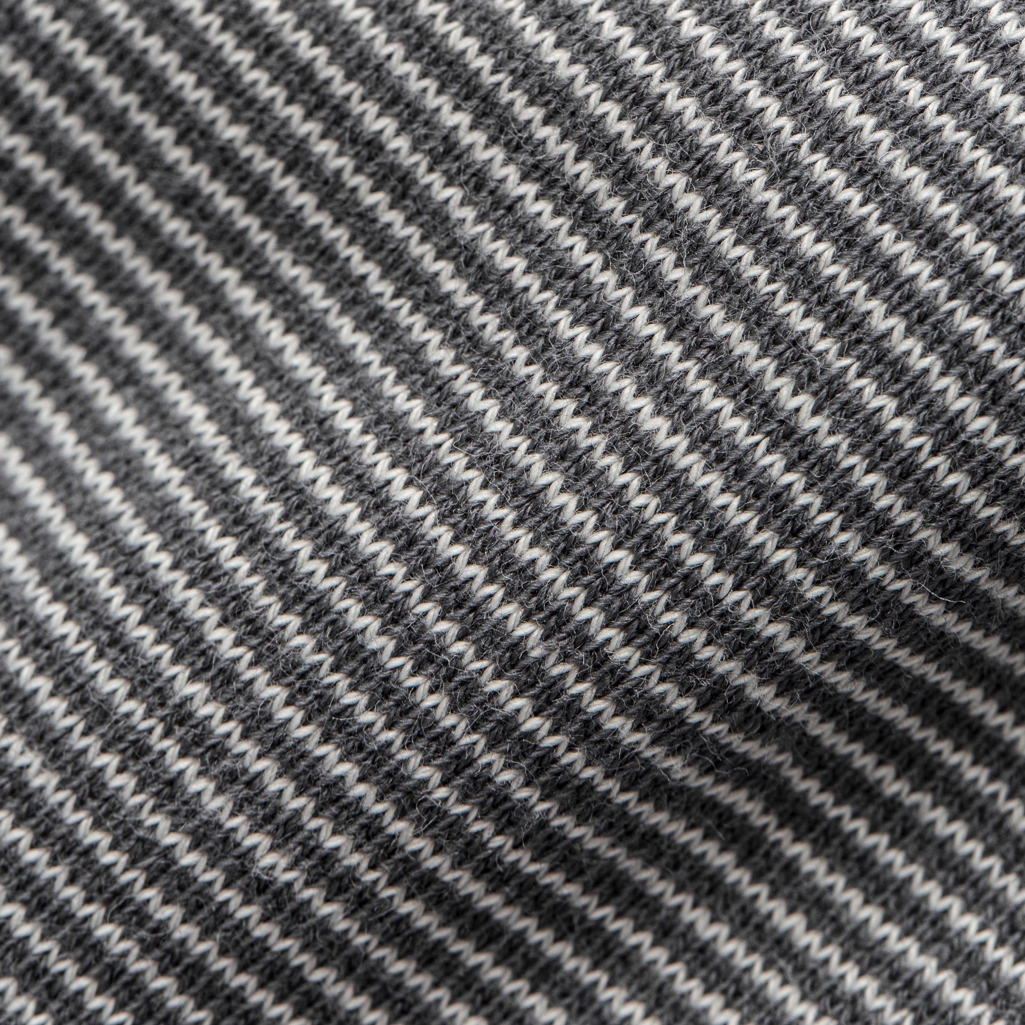 The Après Hoodie in Grey Stripe