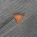 The Après Hoodie in Grey Stripe