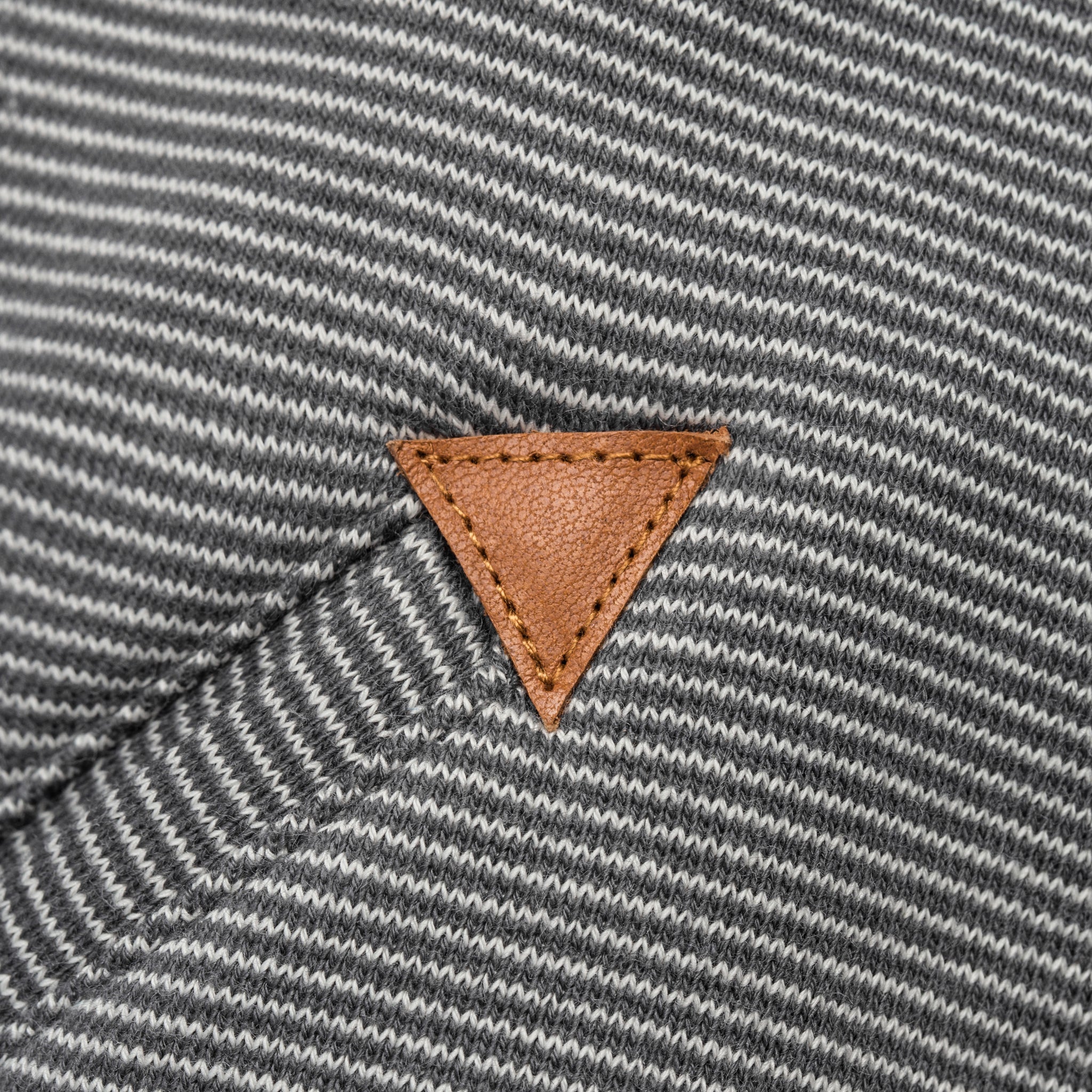 The Après Hoodie in Grey Stripe