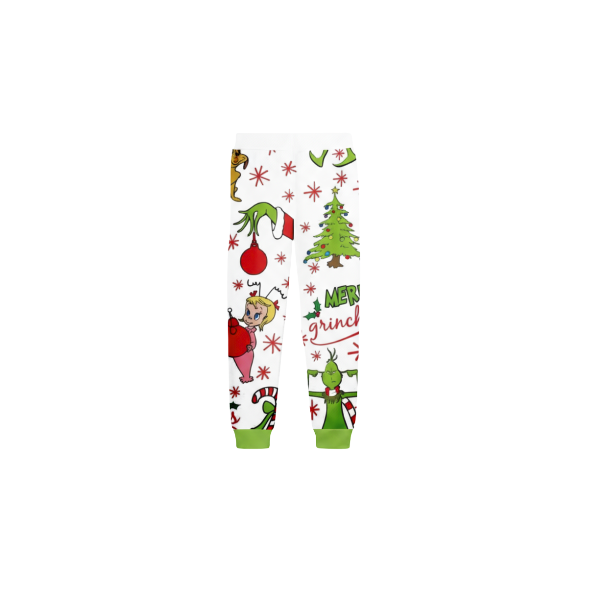 Holiday Family Christmas Pajamas Set With Playful Xmas Character Pattern Design