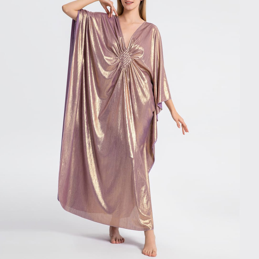 Sparkly Glitter Maxi Kaftan Dress